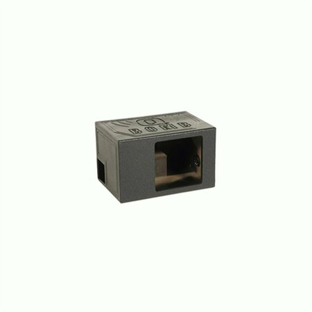 HI-TEC 12 in. Single Side Vented Speaker Box, Extra Large SPL - Black HI69118